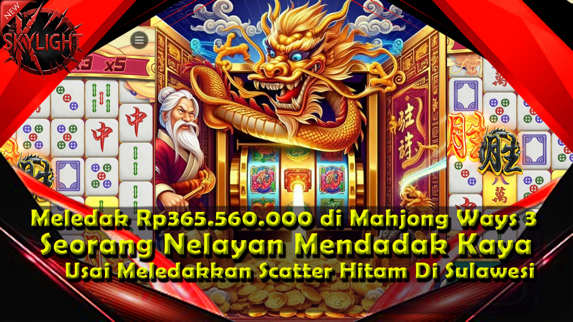 Meledak Rp365.560.000 di Mahjong Ways 3, Seorang Nelayan Mendadak Jadi Kaya Raya di Pesisir Sulawesi