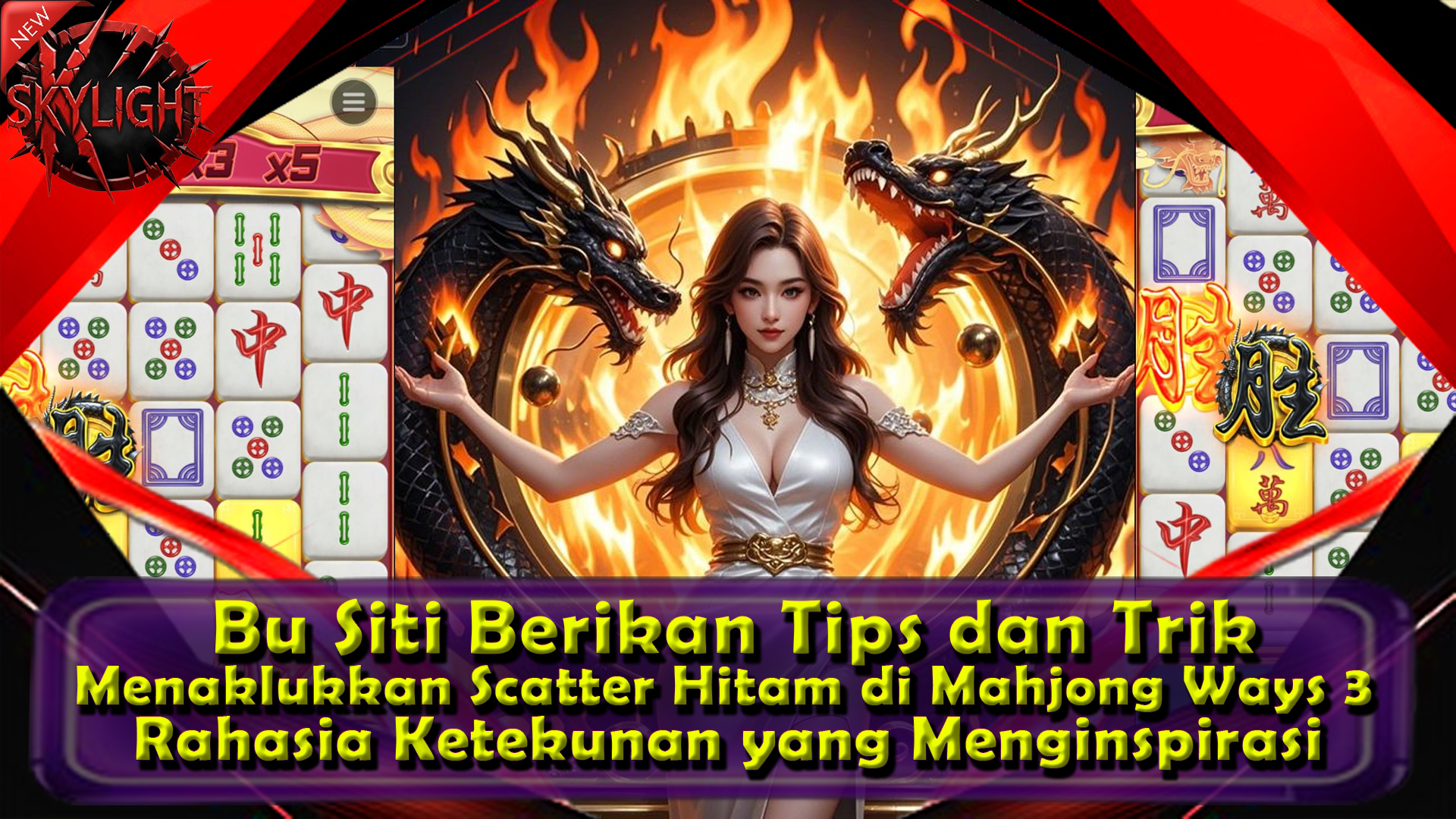 Bu Siti Berikan Tips dan Trik yang Digunakan Dalam Menaklukkan Scatter Hitam di Mahjong Ways 3 Rahasia Ketekunan yang Menginspirasi