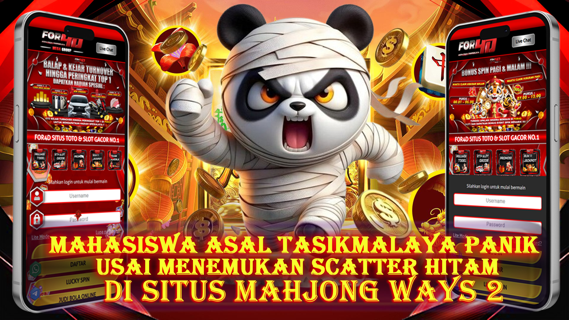 Mahasiswa Asal Tasikmalaya Panik Usai Menemukan Scatter Hitam di Situs Mahjong Ways 2