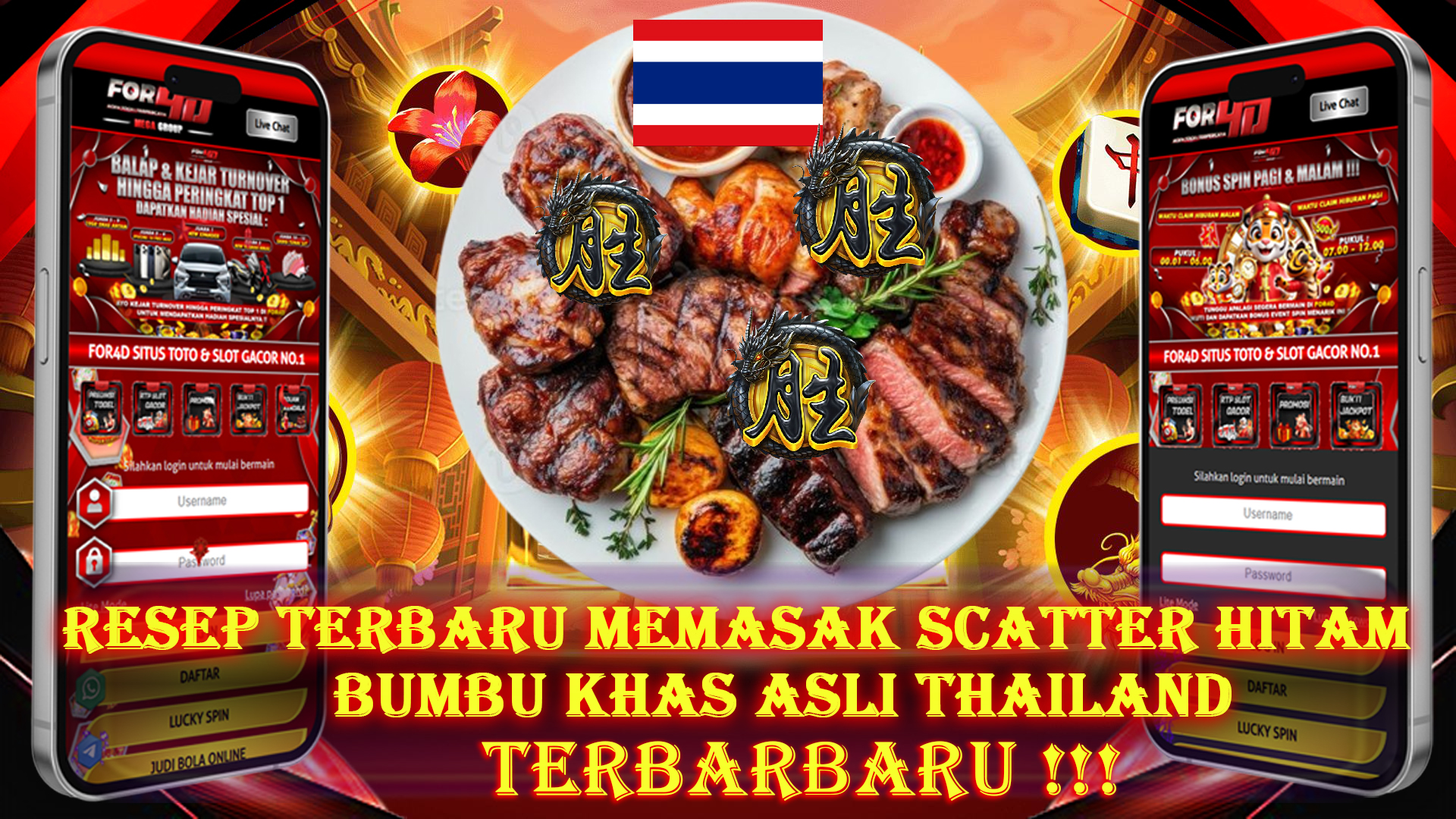 Resep terbaru memasak scatter hitam dengan bumbu khas asli thailand