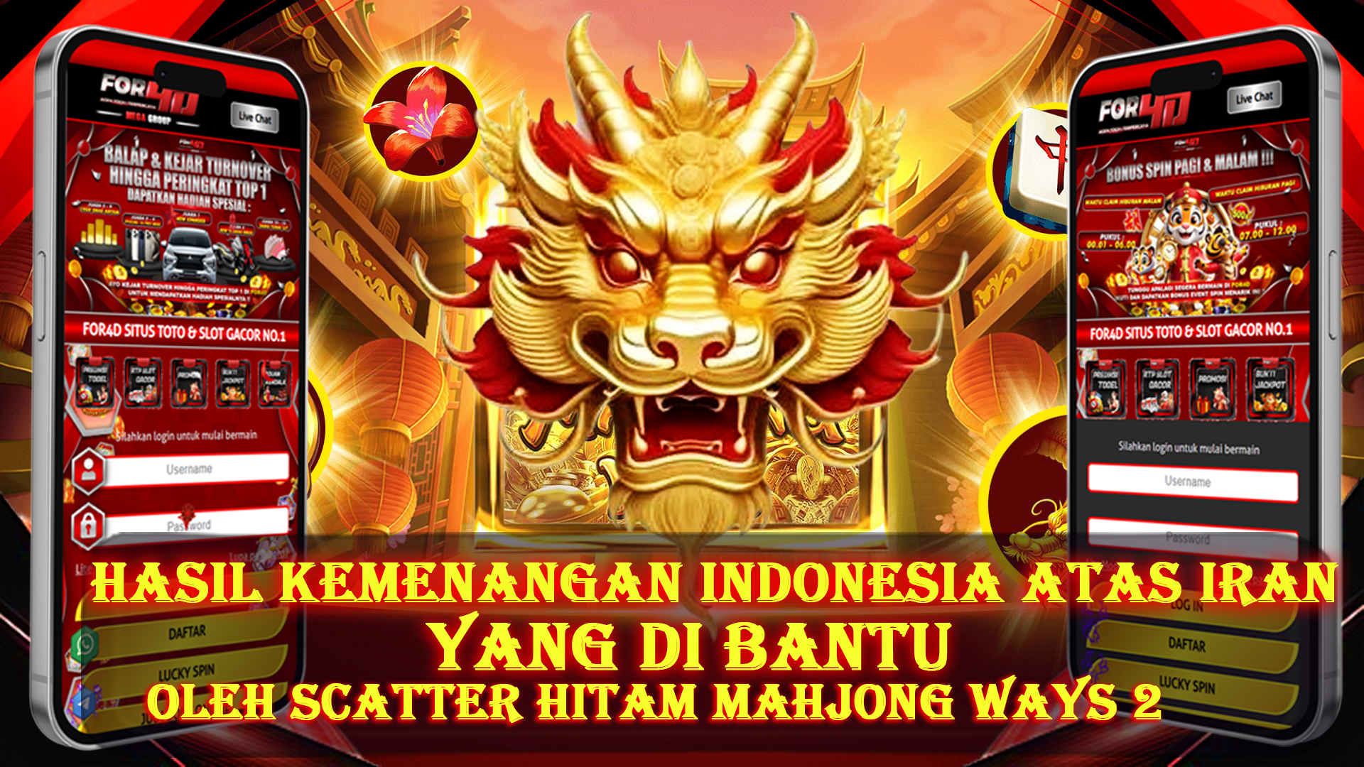 hasil kemenangan indonesia atas iran yang di bantu oleh scatter hitam mahjong ways 2