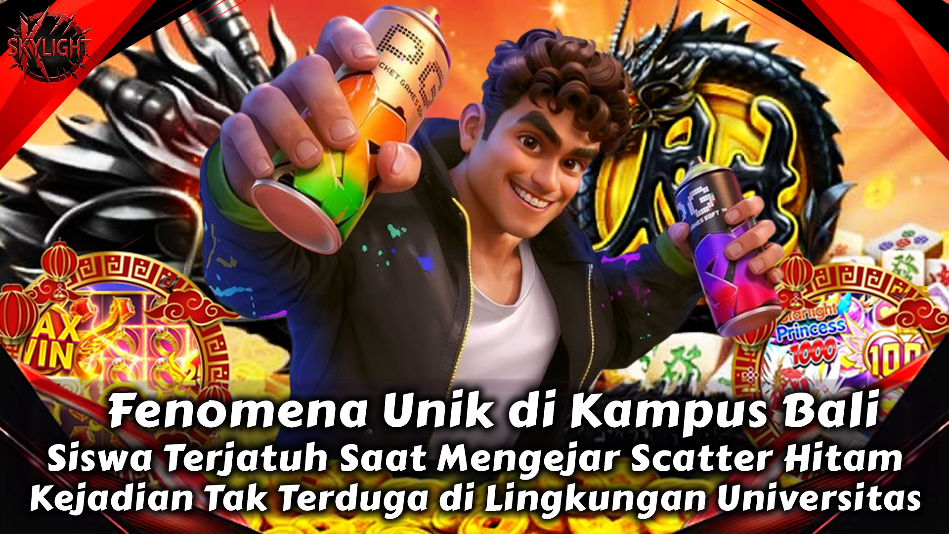 Fenomena Unik di Kampus Bali: Siswa Terjatuh Saat Mengejar Scatter Hitam